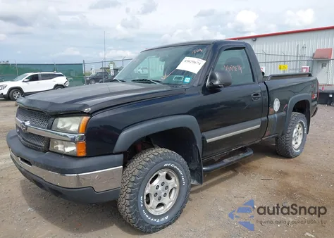 2004 Chevrolet Silverado 1500 Z71 z USA, uszkodzony, nr VIN 1GCEK14T04Z217916